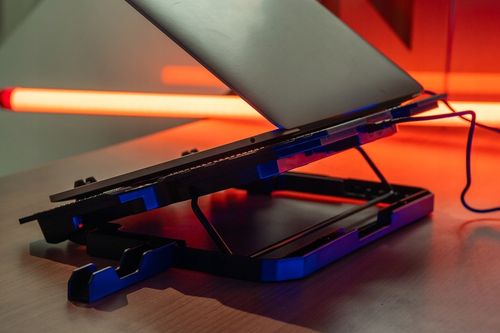 PODSTAWKA PODKŁADKA CHŁODZĄCA POD LAPTOPA 15,6' GAMINGOWA DUŻA LED HUB USB na Arena.pl