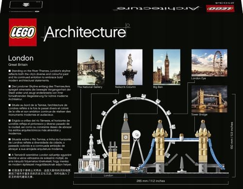 LEGO Architecture. Londyn. 21034 na Arena.pl