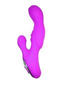 Silikonowy Wibrator Wielofunkcyjny - Easy Love Victoria Purple