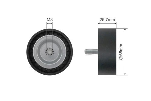 ROLKA NAPINACZA PASKA MERCEDES KLASA E W212 2010 2011 2012 2013 2014 2015 na Arena.pl