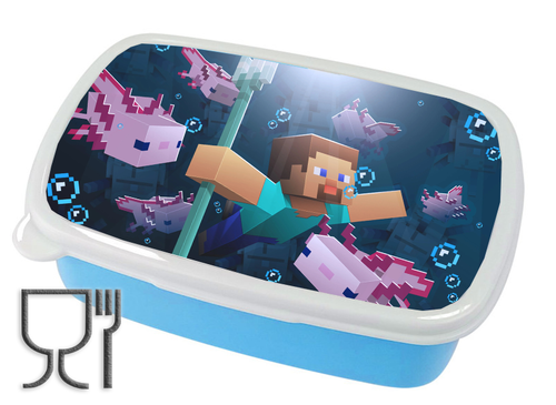 Pojemnik śniadaniowy Axolotl - Minecraft na Arena.pl