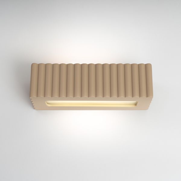 Kinkiet ceramiczny RIGATA taupe zdjęcie 6