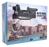 Transportowa Kolejka Retro Z Funkcją Świateł, Dźwięku I Dymu 172Cm