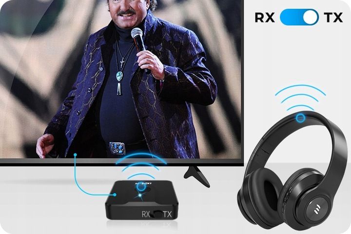 TRANSMITER AUDIO BLUETOOTH NADAJNIK/ODBIORNIK AUX zdjęcie 8