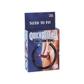 quick release ring black