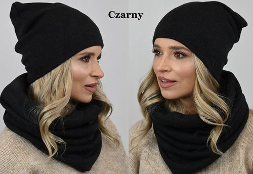 POLSKI - Komplet CZAPKA + KOMIN Tunel KOLORY K6 na Arena.pl