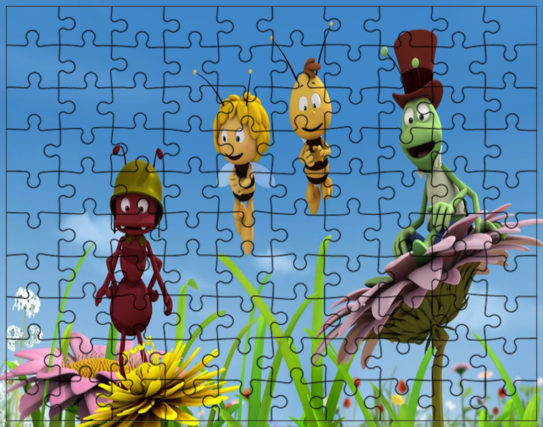 Puzzle Pszczółka Maja zdjęcie 1