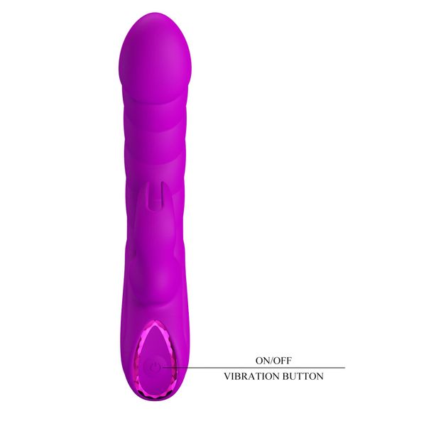 Pretty Love Monica – Powerful Silicone Rabbit Vibrator zdjęcie 8