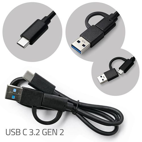 Qoltec stacja dokująca 2x M.2 NVMe USB-C na Arena.pl