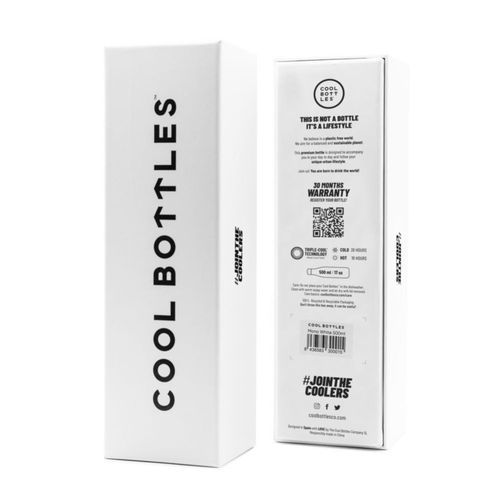 Cool Bottles Butelka termiczna 500 ml Triple cool Neon Yellow na Arena.pl