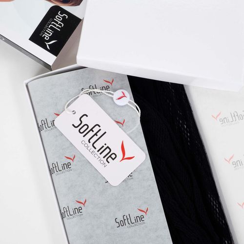 Halka i Stringi SoftLine 11012 Black –Zmysłowy Komplet Bielizny Nocnej XL na Arena.pl