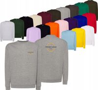 BLUZA męska z okrągłym dekoltem TWÓJ HAFT LOGO GRAFIKA reklamowa 10 sztuk