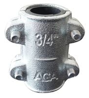 obejma napr.oba 3/4'' aga  symetryczna bez wyjścia bocznego - oba3