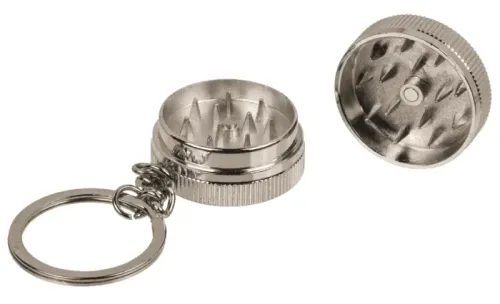 Brelok Młynek 2w1 - Praktyczny Metalowy Brelok z Młynkiem na Arena.pl