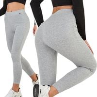 LEGGINSY BAWEŁNIANE damskie KLASYCZNE getry MODELUJĄCE 100% KRYJĄCE -