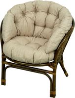 PODUSZKI PODUCHY NA FOTEL RATTANOWY RATTAN beżowy