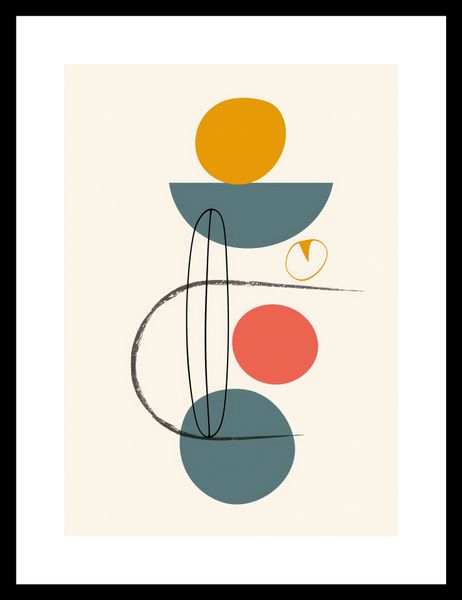Plakat 21x29,7cm Równe Kompozycje zdjęcie 3