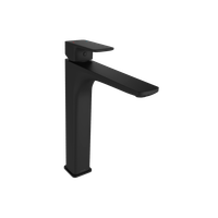 Keria bateria umywalkowa stojąca wysoka, czarny mat