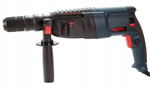 MŁOTOWIERTARKA WIERTARKA MŁOT UDAROWY 2600W SDS+ ZESTAW + WALIZKA MOCNA na Arena.pl