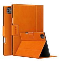 Antbox etui na iPad Pro 13 pomarańczowe skórzane