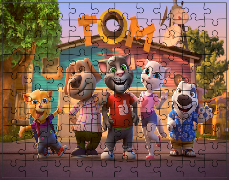 Puzzle Gadający Kot zdjęcie 1