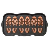 Wycieraczka ociekacz BROKEN 80X40 cm gumowa czarna fra