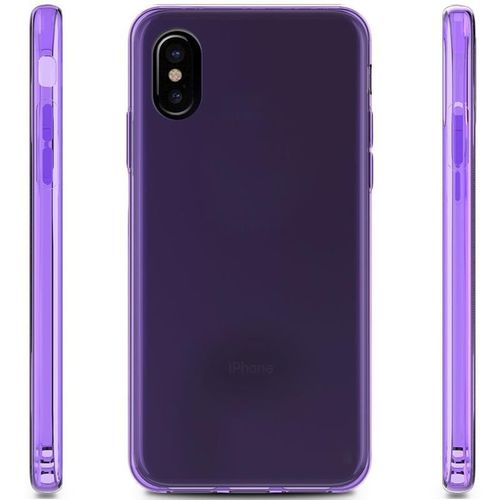 Zizo TPU Cover - Etui iPhone X (Purple) na Arena.pl
