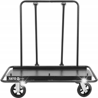 WÓZEK DO TRANSPORTU PŁYT G-K DRZWI 124x64cm 900kg