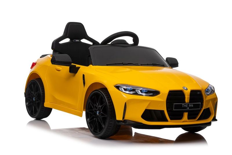 Auto Na Akumulator Bmw M4 Zółte zdjęcie 1