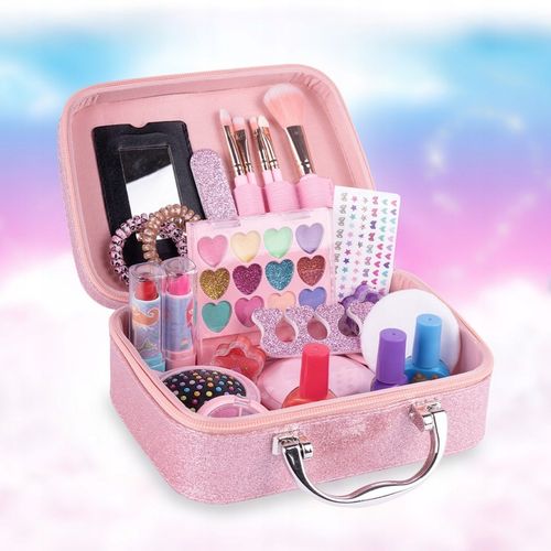 Kuferek z kosmetykami dla dzieci Zestaw kosmetyków MAKE UP MALOWIDŁA makija na Arena.pl