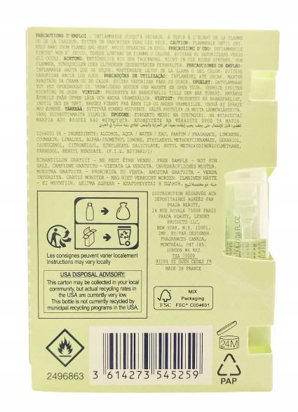 Prada Infusion d'Iris EDP 1,2ml zdjęcie 3