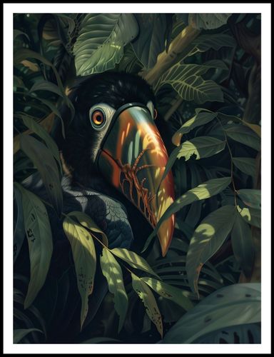 Plakat 75x100cm Skryty Tukan na Arena.pl