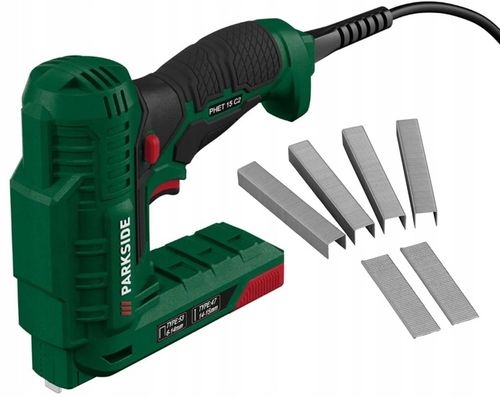 PARKSIDE PHET 15 C2 Zszywacz elektryczny 70W 2w1 do zszywek i gwoździ na Arena.pl