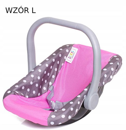 NOSIDEŁKO dla lalek 3w1 NOSIDŁO FOTELIK SAMOCHODOWY BUJAK dla lalki na Arena.pl