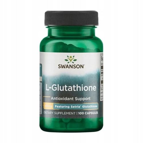 Detoks Glutation Swanson L-Glutathione 100mg 100kaps na Arena.pl