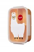 3 Sprouts Lunchbox Bento Lama Peach