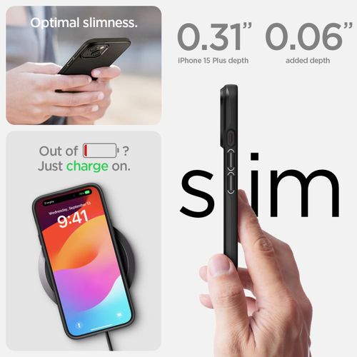 SPIGEN THIN FIT IPHONE 15 PLUS BLACK na Arena.pl