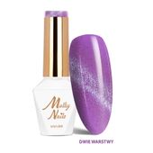 Lakier hybrydowy LED/UV Gel Polish Cat Eye Crystal Nr 263 MollyNails 8g