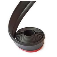 UNIWERSALNA DOKŁADKA ZDERZAKA 2,5M OSŁONA SPOILER SPOJLER GUMOWA 2,5 METRA