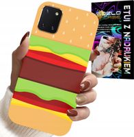 ETUI DO SAMSUNG GALAXY A81 - CASE BURGER CHEESEBURGER OBUDOWA PREZENT