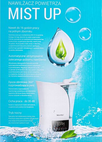 Nawilżacz powietrza Warmtec Mist Up na Arena.pl