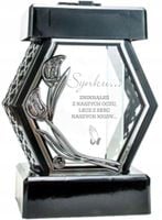 Znicz artystyczny z grawerowaną dedykacją Kapliczka Duża dla syna