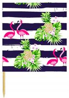 PARAWAN PLAŻOWY 10 M ANANASY, FLAMINGI, GRUBY, POLSKI PRODUCENT