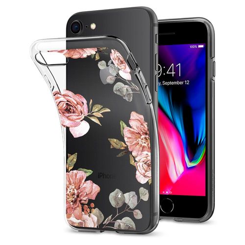 SPIGEN LIQUID CRYSTAL Apple iPhone 7/8 4,7 - AQUA ROSE na Arena.pl