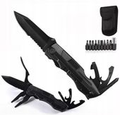 SCYZORYK NÓŻ WIELOFUNKCYJNY SURVIVAL MULTITOOL ZESTAW ETUI