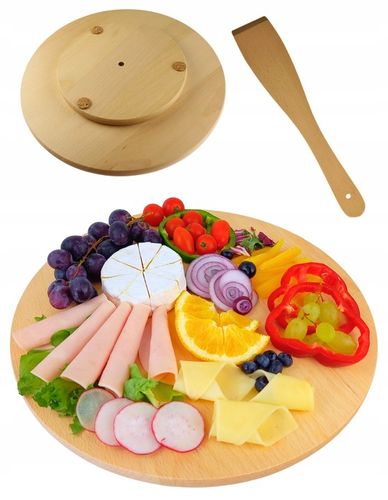 Deska OBROTOWA 30 cm do pizzy serów PATERA +GRATIS na Arena.pl