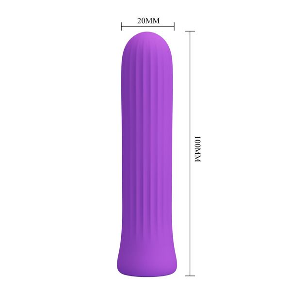 PRETTY LOVE - Blanche Dark Purple, 12 vibration functions Memory function zdjęcie 6
