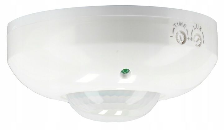 Czujnik ruchu sufitowy natynkowy PIR LED sensor regulacja zewnetrzny zdjęcie 4