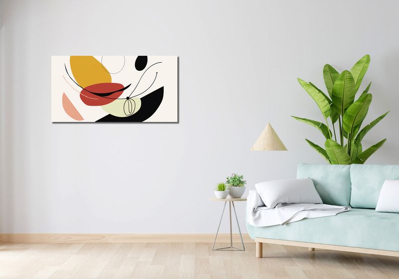 Obraz 100x50cm Geometryczna Krzywizna zdjęcie 2