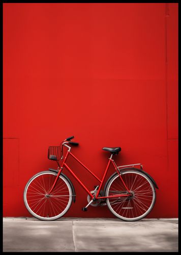 Plakat 59,4x84,1cm Czerwony Rower na Arena.pl